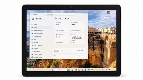 Microsoft surface 64gb - go,