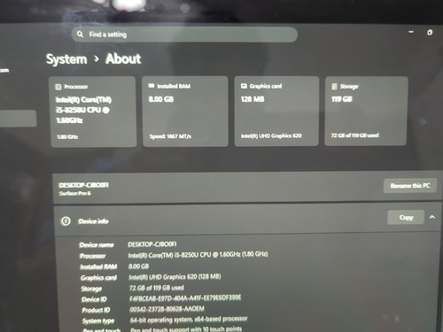 Surface pro - surface, 6